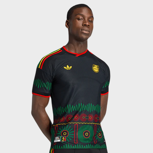 Camisa Jamaica x Bob Marley II 26/27 - Torcedor Adidas - Preta
