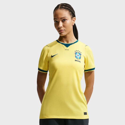 Camisa Seleção Brasileira Feminina I 26/27 - Torcedor - Amarela