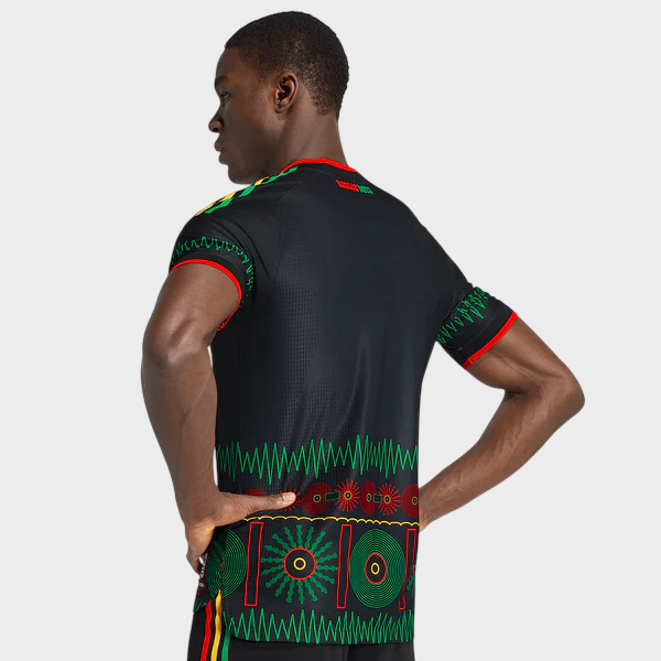 Camisa Jamaica x Bob Marley II 26/27 - Torcedor Adidas - Preta