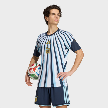 Camisa Argentina Pré Jogo I 26/27 - Torcedor Adidas Masculina