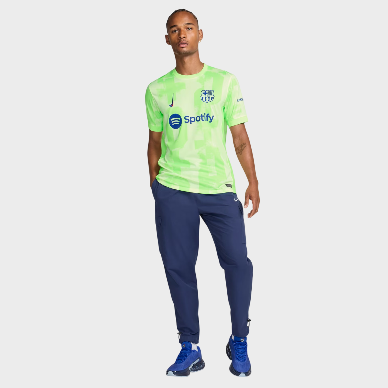 Camisa Barcelona III 24/25 - Torcedor Nike Masculina - Verde