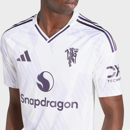 Camisa Manchester United II 25/26 - Torcedor Adidas Masculina - Branca