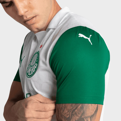 Camisa Palmeiras II 25/26 - Torcedor Puma Masculina - Branca