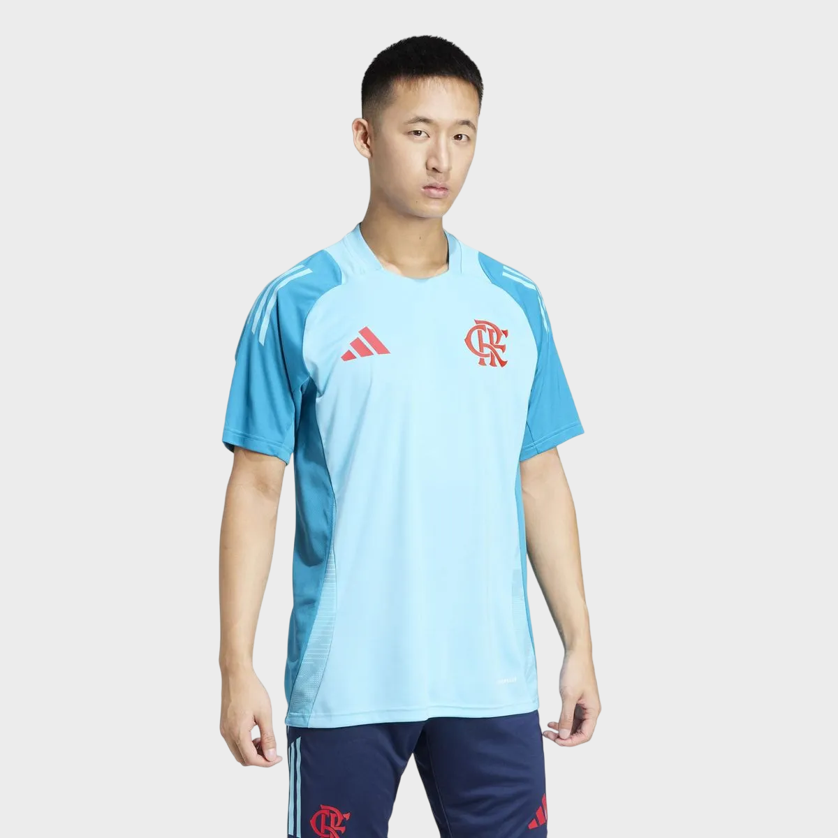 Camisa Flamengo Treino I 25/26 - Azul Claro