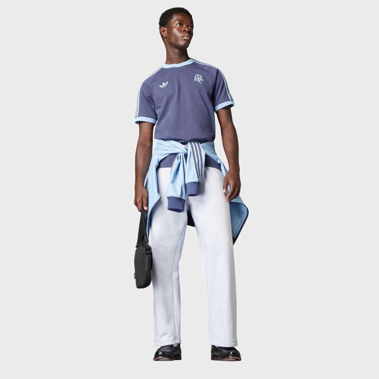 Camisa Argentina Comemorativa 1974 Masculina - Adidas - Azul Navy