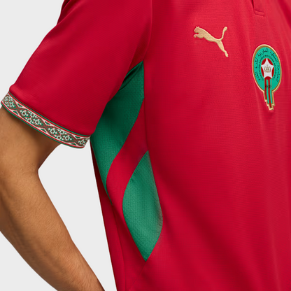 Camisa Marrocos I 26/27 - Torcedor - Vermelha