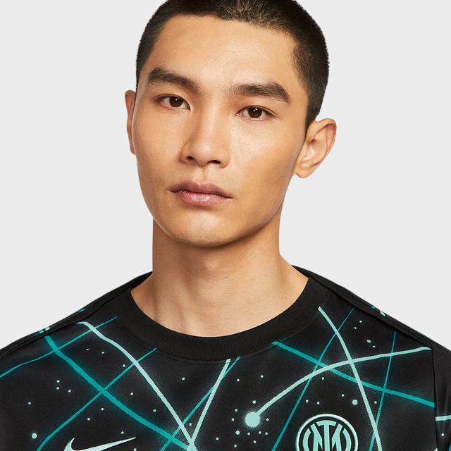 Camisa Inter de Milão Pré-Jogo 25/26 Torcedor Nike Masculina - Azul