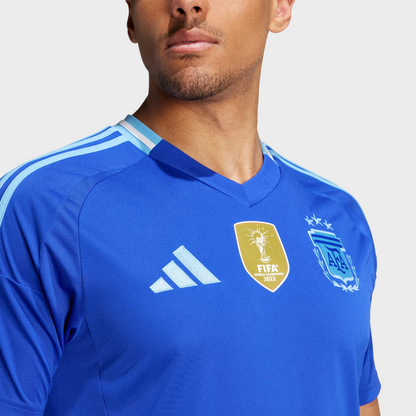 Camisa Argentina II 24/25 Torcedor Adidas Masculina + Patch Campeão do Mundo