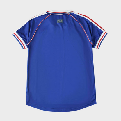 Camisa França I 1998 Adidas - Azul - Retrô