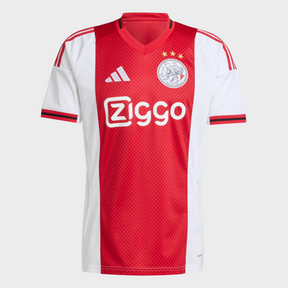 Camisa Ajax I 25/26 Adidas Masculina - Vermelho e Branco