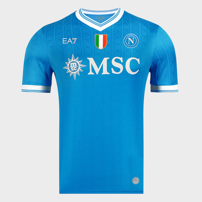 Camisa Napoli I 25/26 - Azul