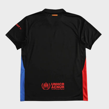 Camisa Barcelona Away x Travis Scott 24/25 - Torcedor Masculino - All Black