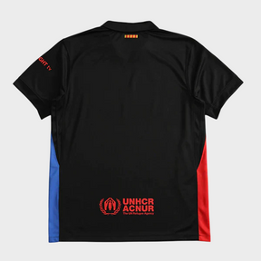 Camisa Barcelona Away x Travis Scott 24/25 - Torcedor Masculino - All Black