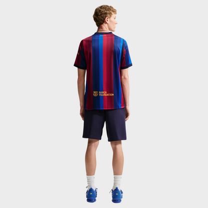 Camisa Barcelona I 26/27 - Torcedor Nike Masculina - Azul e Grená