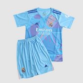 Conjunto Infantil Real Madrid Goleiro 24/25