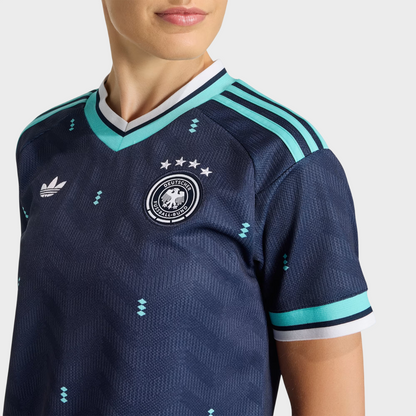 Camisa Alemanha Feminina II 26/27 - Adidas - Azul