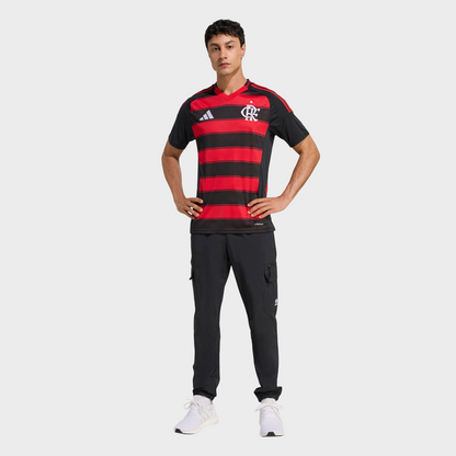 Camisa Flamengo I 25/26 - Torcedor Masculina - Vermelha e Preta
