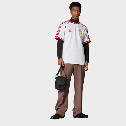 Camisa Manchester United 25/26 - Comemorativa Adidas Masculina - Branca
