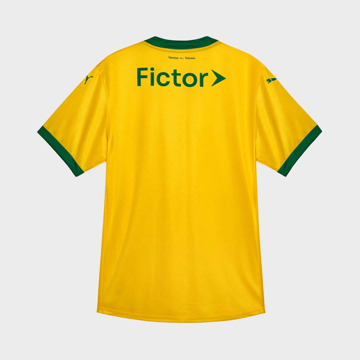 Camisa Palmeiras III 25/26 Jogador Puma - Amarela [PRÉ-VENDA]