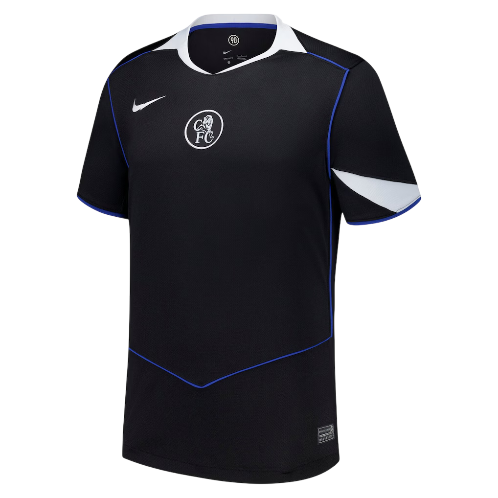 Camisa Chelsea III 25/26 Nike Torcedor Masculina - Preta [PRÉ-VENDA]