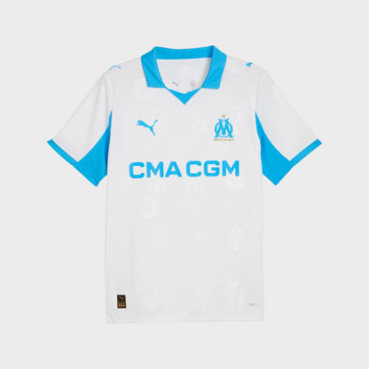 Camisa Olympique de Marseille I 25/26 - Branca