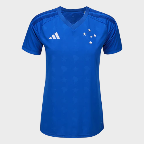 Camisa Cruzeiro Feminina I 26/27 - Azul
