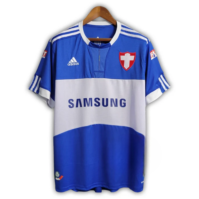 Camisa Palmeiras Savoia 2009 Retrô - Azul