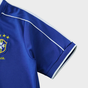 Camisa Seleção Brasileira II 1998 Nike - Retrô - Azul