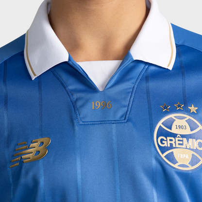 Camisa Grêmio Jogador Comemorativa 26/27 - Azul