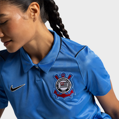 Camisa Corinthians Feminina III 26/27 - Torcedor - Azul