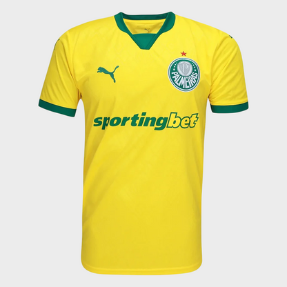 Camisa Palmeiras III 25/26 - Jogador Puma Masculina - Amarela