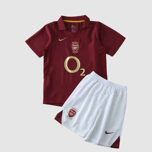 Conjunto Infantil Retrô Arsenal I 05/06