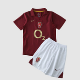 Conjunto Infantil Retrô Arsenal I 05/06
