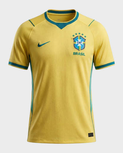 Camisa Seleção Brasileira I 26/27 - Torcedor Masculina - Amarela
