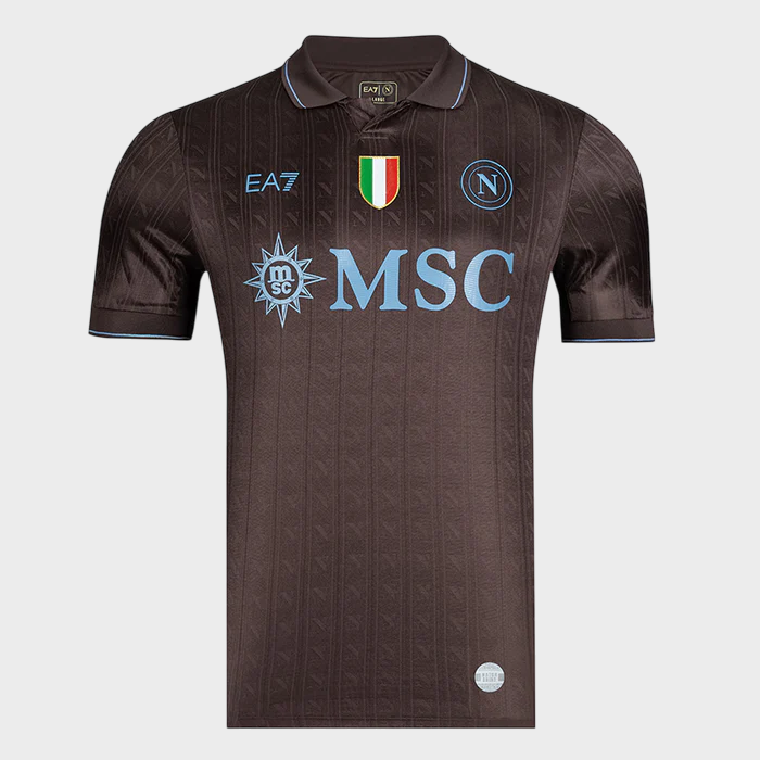 Camisa Napoli III 25/26 - Preta