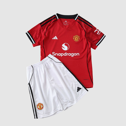 Conjunto Infantil Manchester United I 25/26