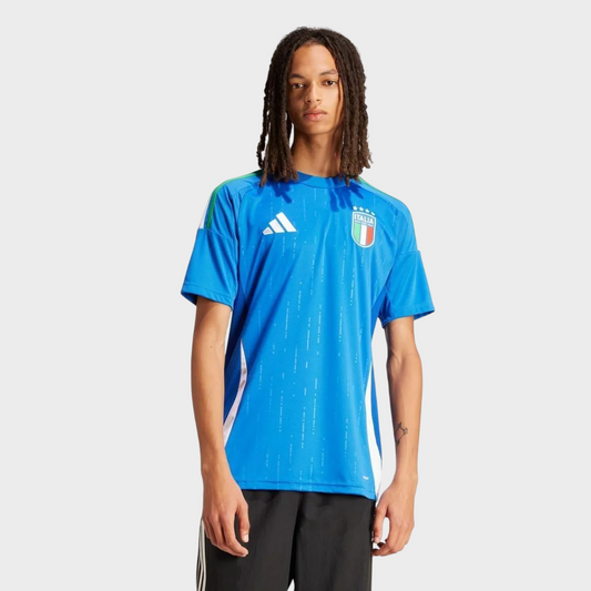 Camisa Itália I 24/25 - Torcedor Adidas Masculina - Azul