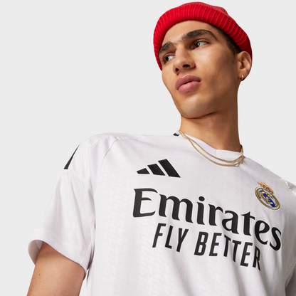 Camisa Real Madrid I 24/25 Torcedor Adidas Masculina - Branca