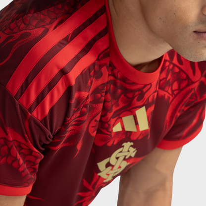 Camisa Internacional III 26/27 - Torcedor Masculina - Vermelha