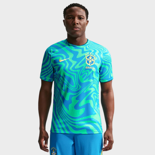 Camisa Seleção Brasileira Pré-Jogo 26/27 - Torcedor Masculina