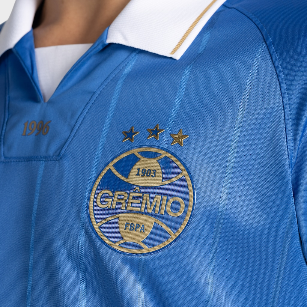 Camisa Grêmio Jogador Comemorativa 26/27 - Azul