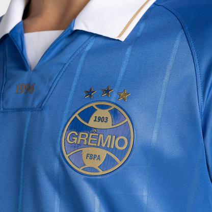 Camisa Grêmio Jogador Comemorativa 26/27 - Azul