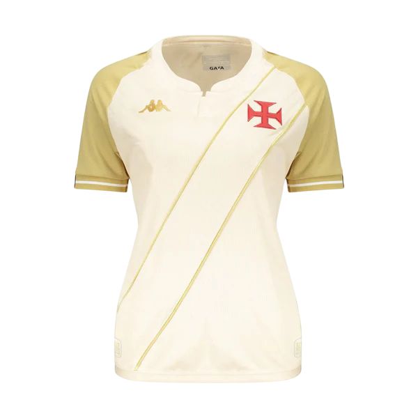 Camisa Vasco Feminina III 24/25 - Dourada