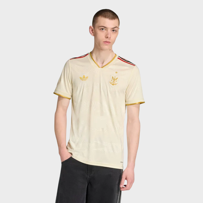 Camisa Flamengo III 25/26 - Torcedor Masculina - Dourada