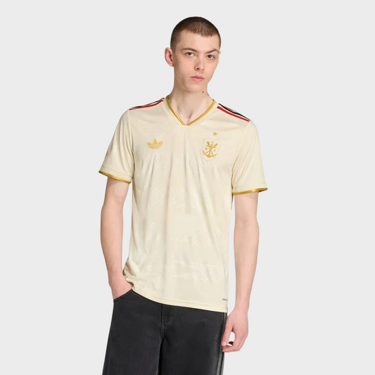 Camisa Flamengo III 25/26 - Torcedor Masculina - Dourada