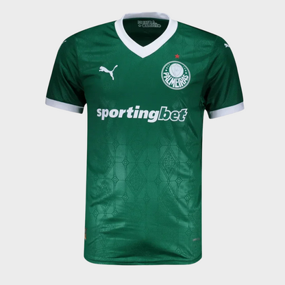 Camisa Palmeiras I 25/26 - Jogador Puma Masculina - Verde