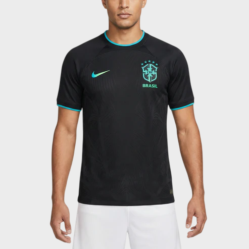 Camisa Seleção Brasileira 2022 - Torcedor Nike Masculina - Preta
