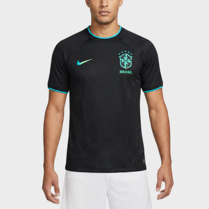 Camisa Seleção Brasileira 2022 - Torcedor Nike Masculina - Preta