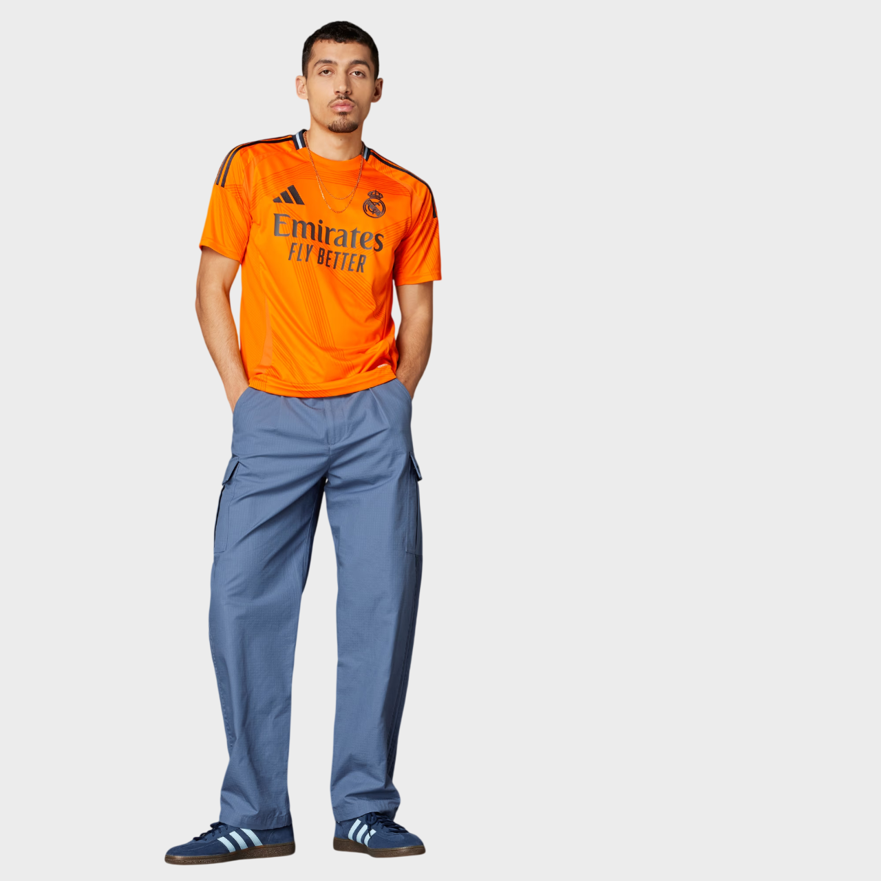 Camisa Real Madrid II 24/25 - Torcedor - Masculina - Laranja