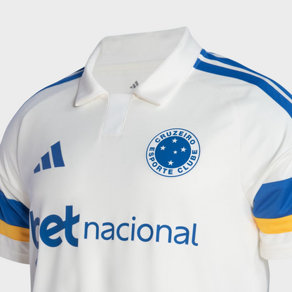 Camisa Cruzeiro III 26/27 - Torcedor Masculina - Branca